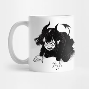 Angry Demon Girl Mug